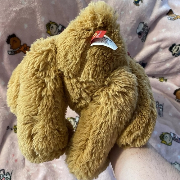 Joann Craft Store J Bear Brown Bear Christmas Red Plaid Scarf Bow 2017 Plush 11” - Picture 4 of 4